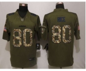 nike nfl jerseys san francisco 49ers #80 jerry rice army green[nike Limited Salute To Service]