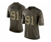 nike nfl jerseys san francisco 49ers #91 arik armstead army green[nike Limited Salute To Service][armstead]