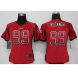 Women Nike San Francisco 49ers #99 Deforest Buckner Drift Fashion Red Jerseys