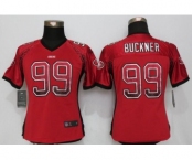 Women Nike San Francisco 49ers #99 Deforest Buckner Drift Fashion Red Jerseys