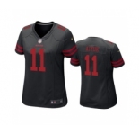 Women San Francisco 49ers #11 Brandon Aiyuk Black Jersey