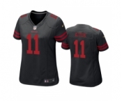 Women San Francisco 49ers #11 Brandon Aiyuk Black Jersey