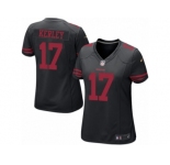 Women's Nike San Francisco 49ers #14 Jeremy Kerley Game Black NFL Jersey