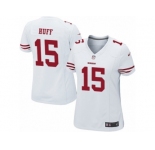 Women's Nike San Francisco 49ers #15 Josh Huff Limited White NFL Jersey