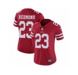 Women's Nike San Francisco 49ers #23 Will Redmond Vapor Untouchable Limited Red Team Color NFL Jersey
