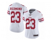 Women's Nike San Francisco 49ers #23 Will Redmond Vapor Untouchable Limited White NFL Jersey