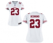 Women's Nike San Francisco 49ers #23 Will Redmond White NFL Jersey