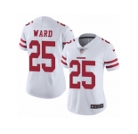 Women's Nike San Francisco 49ers #25 Jimmie Ward Vapor Untouchable Limited White NFL Jersey