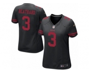 Women's Nike San Francisco 49ers #3 C. J. Beathard Game Black NFL Jersey