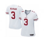 Women's Nike San Francisco 49ers #3 C. J. Beathard Limited White NFL Jersey