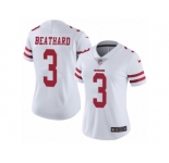 Women's Nike San Francisco 49ers #3 C. J. Beathard Vapor Untouchable Limited White NFL Jersey