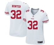 Women's Nike San Francisco 49ers #32 Kendall Hunter White NFL Jersey