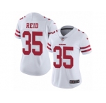 Women's Nike San Francisco 49ers #35 Eric Reid Vapor Untouchable Limited White NFL Jersey