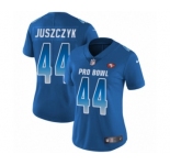 Women's Nike San Francisco 49ers #44 Kyle Juszczyk Limited Royal Blue NFC 2019 Pro Bowl NFL Jersey