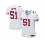 Women's Nike San Francisco 49ers #51 Malcolm Smith Limited White NFL Jersey