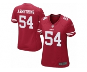 Women's Nike San Francisco 49ers #54 Ray-Ray Armstrong Limited Red Team Color NFL Jersey