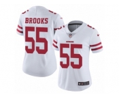 Women's Nike San Francisco 49ers #55 Ahmad Brooks Vapor Untouchable Limited White NFL Jersey