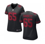 Women's Nike San Francisco 49ers #65 Joshua Garnett Black NFL Jersey