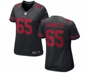 Women's Nike San Francisco 49ers #65 Joshua Garnett Black NFL Jersey