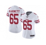 Women's Nike San Francisco 49ers #65 Joshua Garnett Vapor Untouchable Limited White NFL Jersey