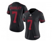 Women's Nike San Francisco 49ers #7 Matt Barkley Limited Black Rush NFL Jersey