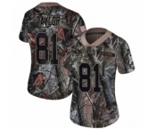Women's Nike San Francisco 49ers #81 Trent Taylor Limited Camo Rush Realtree NFL Jersey