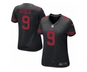 Women's Nike San Francisco 49ers #9 Robbie Gould Limited Black NFL Jersey