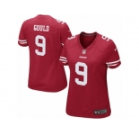 Women's Nike San Francisco 49ers #9 Robbie Gould Limited Red Team Color NFL Jersey