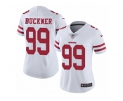 Women's Nike San Francisco 49ers #99 DeForest Buckner Vapor Untouchable Limited White NFL Jersey