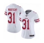 Women's San Francisco 49ers #31 Raheem Mostert White Vapor Untouchable Limited Player Football Jersey