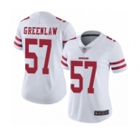 Women's San Francisco 49ers #57 Dre Greenlaw White Vapor Untouchable Limited Player Football Jersey