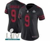 Women's San Francisco 49ers #9 Robbie Gould Black Vapor Untouchable Limited Player Super Bowl LIV Bound Football Jersey