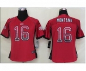 nike women nfl jerseys san francisco 49ers #16 joe montana red[Elite drift fashion]
