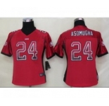 nike women nfl jerseys san francisco 49ers #24 nnamdi asomugha red[Elite drift fashion]