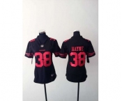 nike women nfl jerseys san francisco 49ers #38 hayne black[nike][hayne]