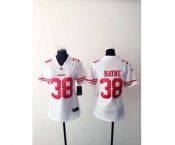 nike women nfl jerseys san francisco 49ers #38 hayne white[nike][hayne]