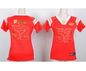 nike women nfl jerseys san francisco 49ers #52 patrick willis red[fashion Rhinestone sequins]