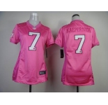 nike women nfl jerseys san francisco 49ers #7 colin kaepernick pink[2012 nike love]