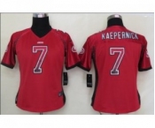 nike women nfl jerseys san francisco 49ers #7 colin kaepernick red[Elite drift fashion]