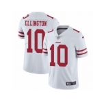 Youth Nike San Francisco 49ers #10 Bruce Ellington Vapor Untouchable Limited White NFL Jersey