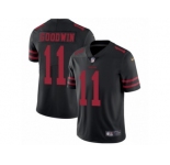 Youth Nike San Francisco 49ers #11 Marquise Goodwin Vapor Untouchable Limited Black NFL Jersey
