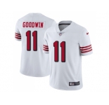 Youth Nike San Francisco 49ers #11 Marquise Goodwin White Rush Stitched NFL Vapor Untouchable Limited Jersey