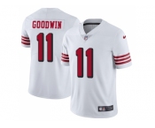 Youth Nike San Francisco 49ers #11 Marquise Goodwin White Rush Stitched NFL Vapor Untouchable Limited Jersey
