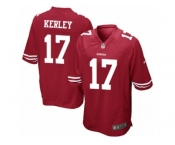 Youth Nike San Francisco 49ers #14 Jeremy Kerley Limited Red Team Color NFL Jersey