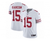 Youth Nike San Francisco 49ers #15 Pierre Garcon Vapor Untouchable Limited White NFL Jersey