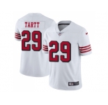 Youth Nike San Francisco 49ers #29 Jaquiski Tartt White Rush Stitched NFL Vapor Untouchable Limited Jersey