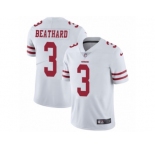 Youth Nike San Francisco 49ers #3 C. J. Beathard Vapor Untouchable Limited White NFL Jersey