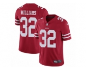 Youth Nike San Francisco 49ers #32 Joe Williams Red Team Color Vapor Untouchable Limited Player NFL Jersey