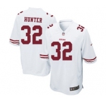 Youth Nike San Francisco 49ers #32 Kendall Hunter White NFL Jersey