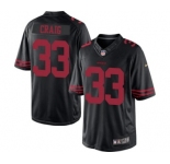 Youth Nike San Francisco 49ers #33 Roger Craig Black NFL Jersey